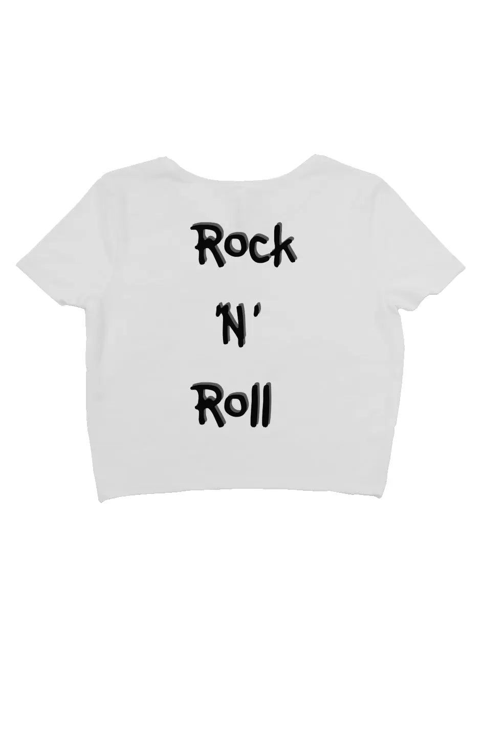 Crow and Hat Rock n Roll Crop Top (Women's)
