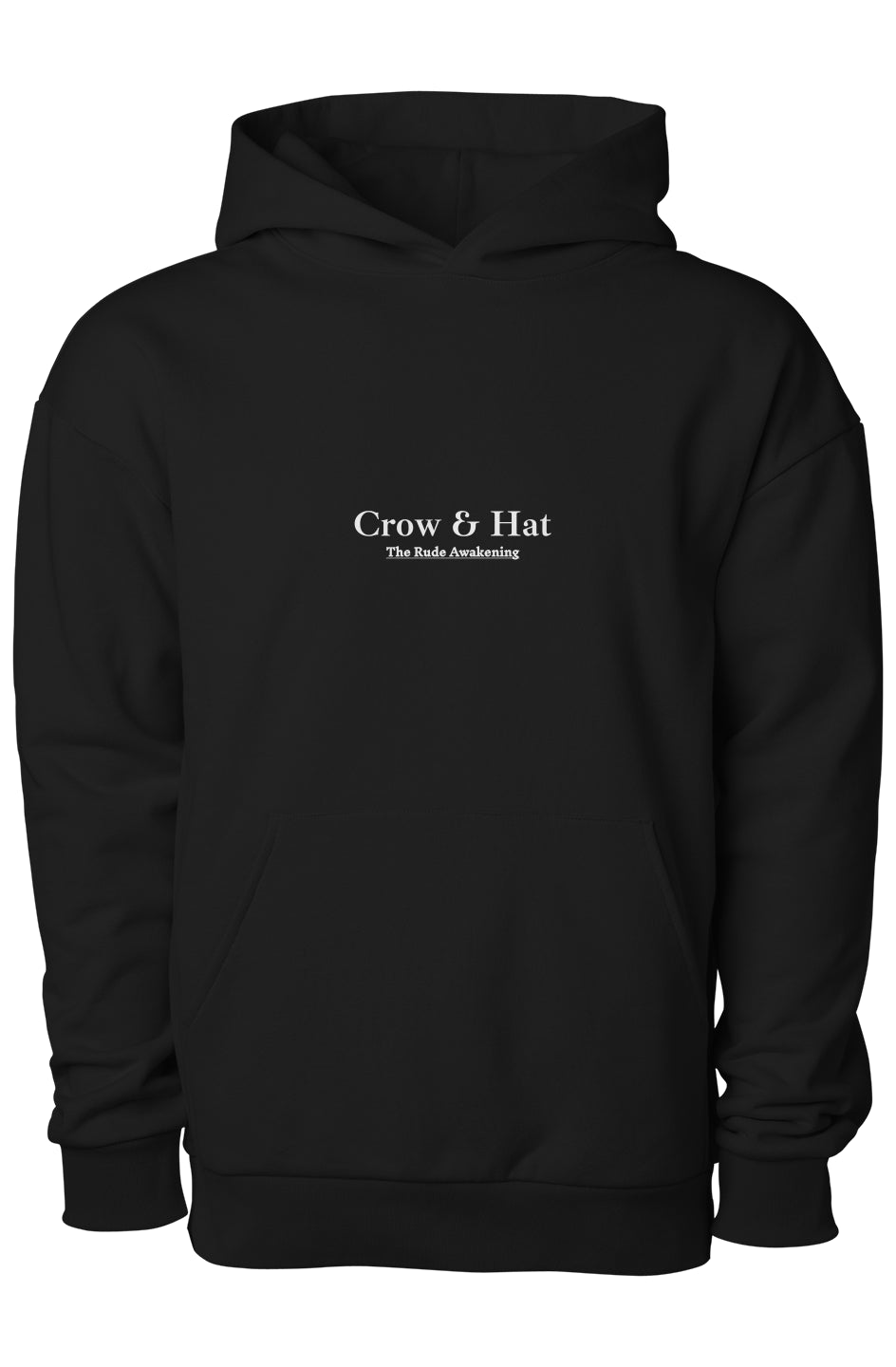 Crow and Hat Skull & Wings Heavyweight Hoodie (Men's)