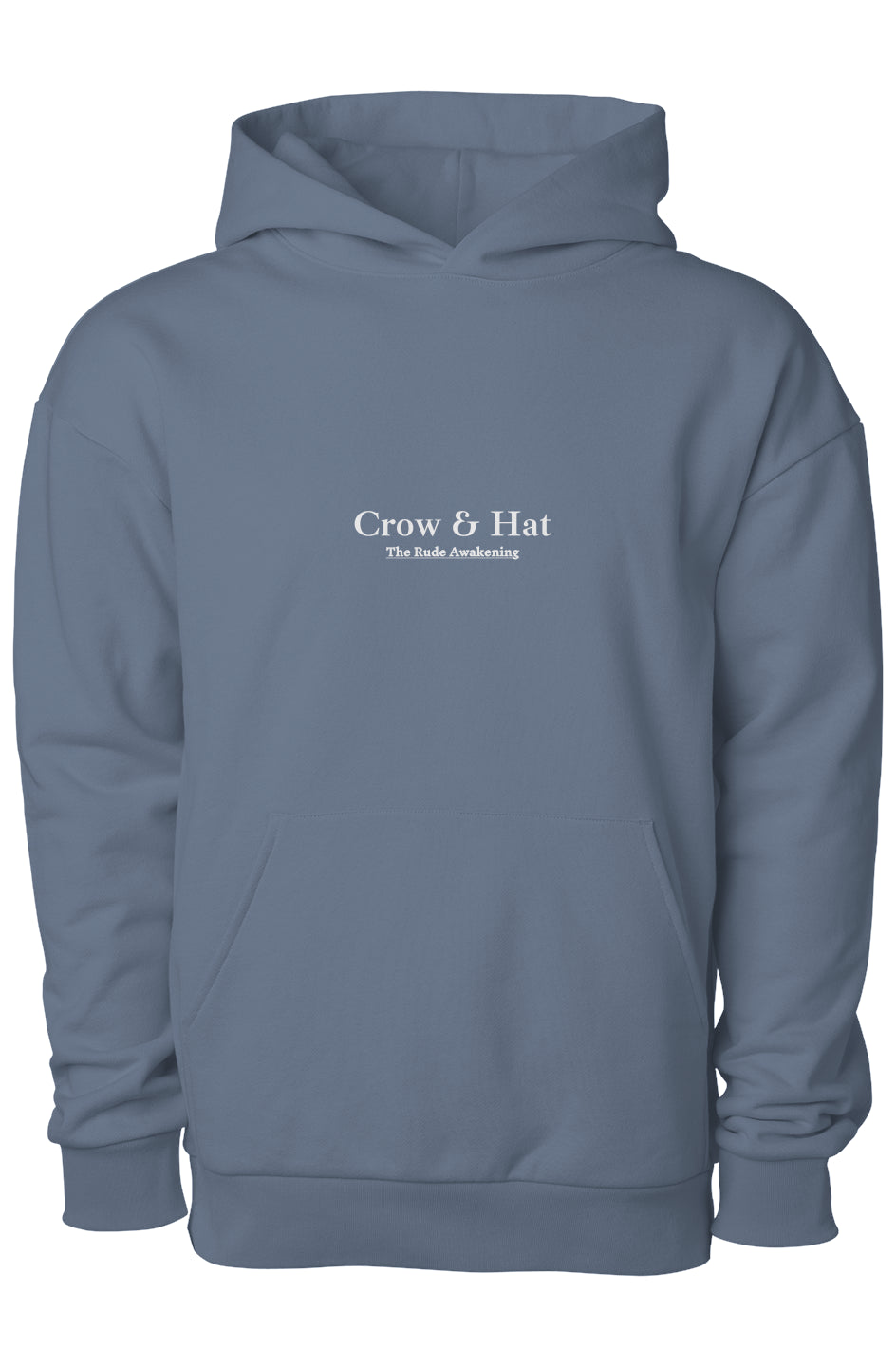 Crow and Hat Skull & Wings Heavyweight Hoodie (Men's)