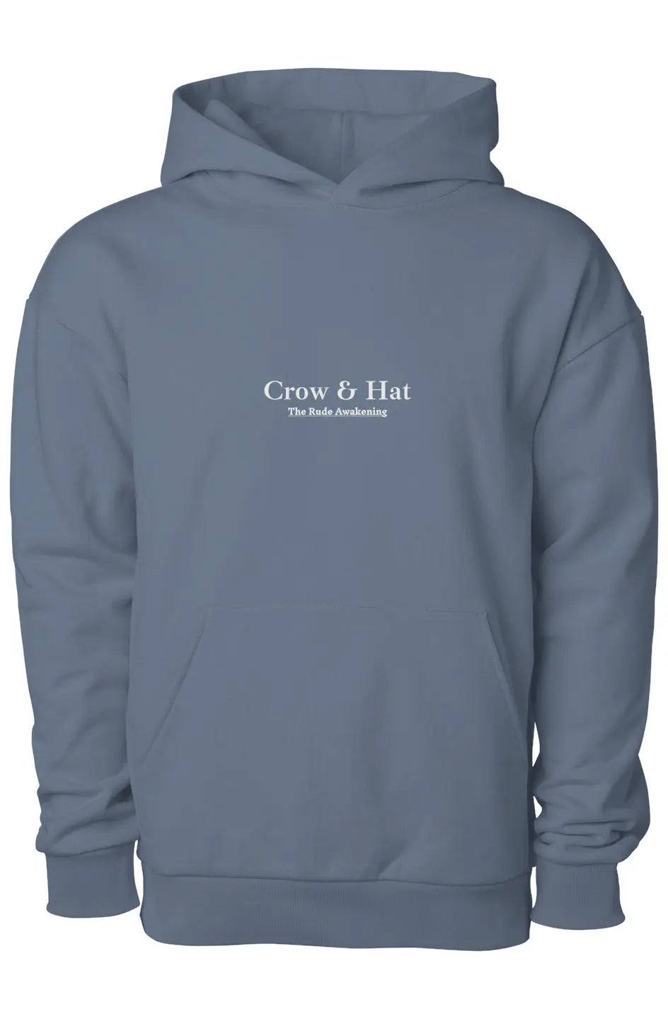 Crow and Hat Skull & Wings Heavyweight Hoodie (Men's)
