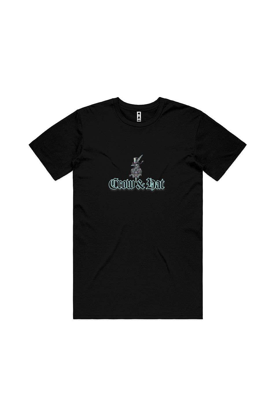 Crow and Hat Basic Sull and Wings T-Shirr (Men's)