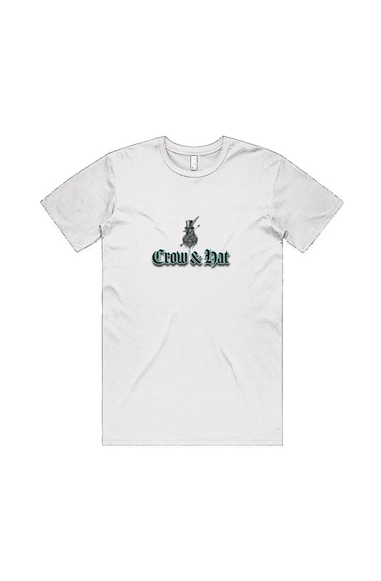 Crow and Hat Basic Sull and Wings T-Shirr (Men's)