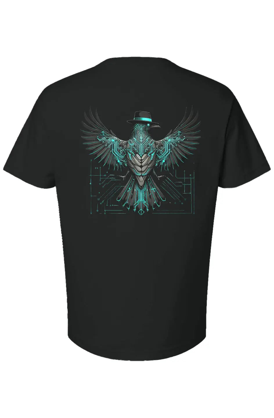 Crow and Hat Ultimate Heavyweight T shirt (Men's)