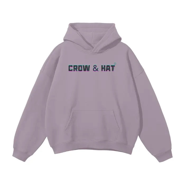 Crow and Hat Streetwear Oversized Solid Hoodie Westminster Vault