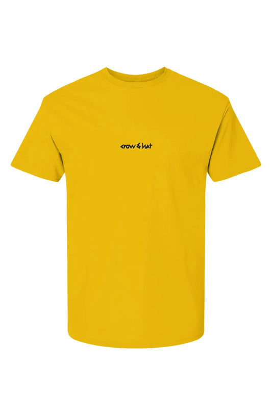 Crow and Hat Japanese Rock Style Short Sleeve T-Shirt (Men's) Westminster Vault