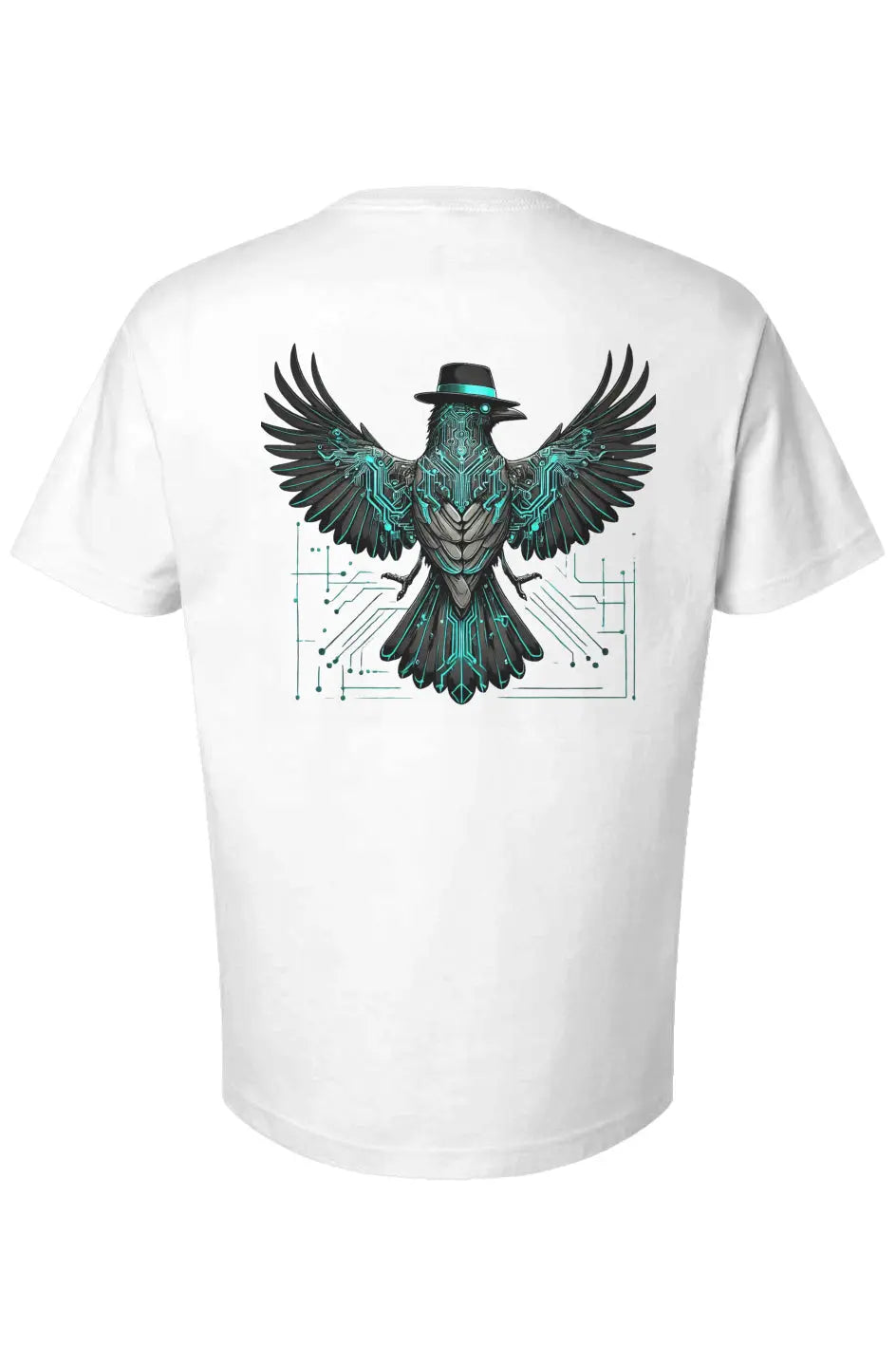 Crow and Hat Ultimate Heavyweight T shirt (Men's)