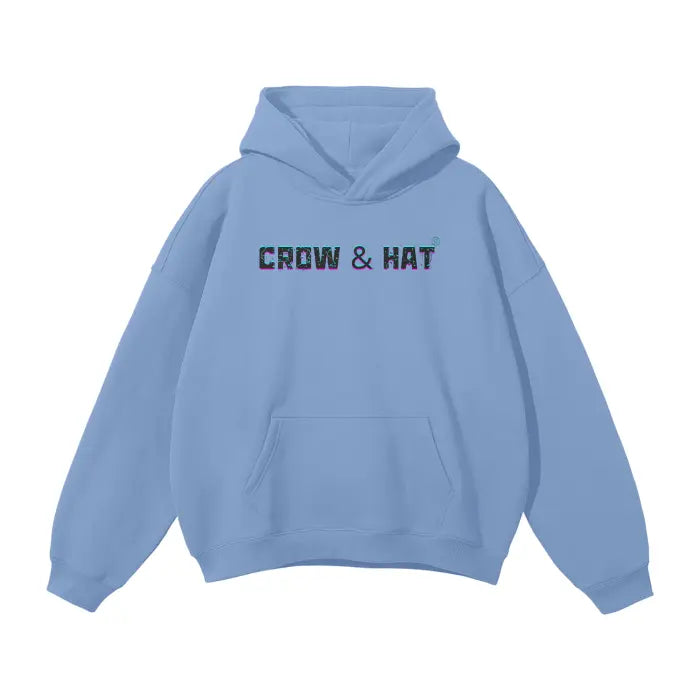 Crow and Hat Streetwear Oversized Solid Hoodie Westminster Vault