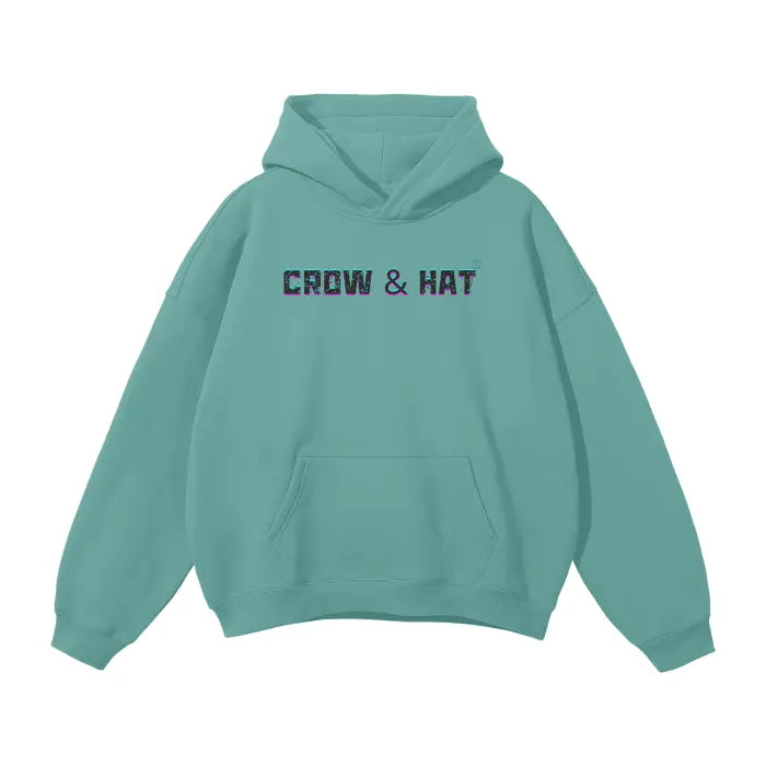 Crow and Hat Streetwear Oversized Solid Hoodie Westminster Vault